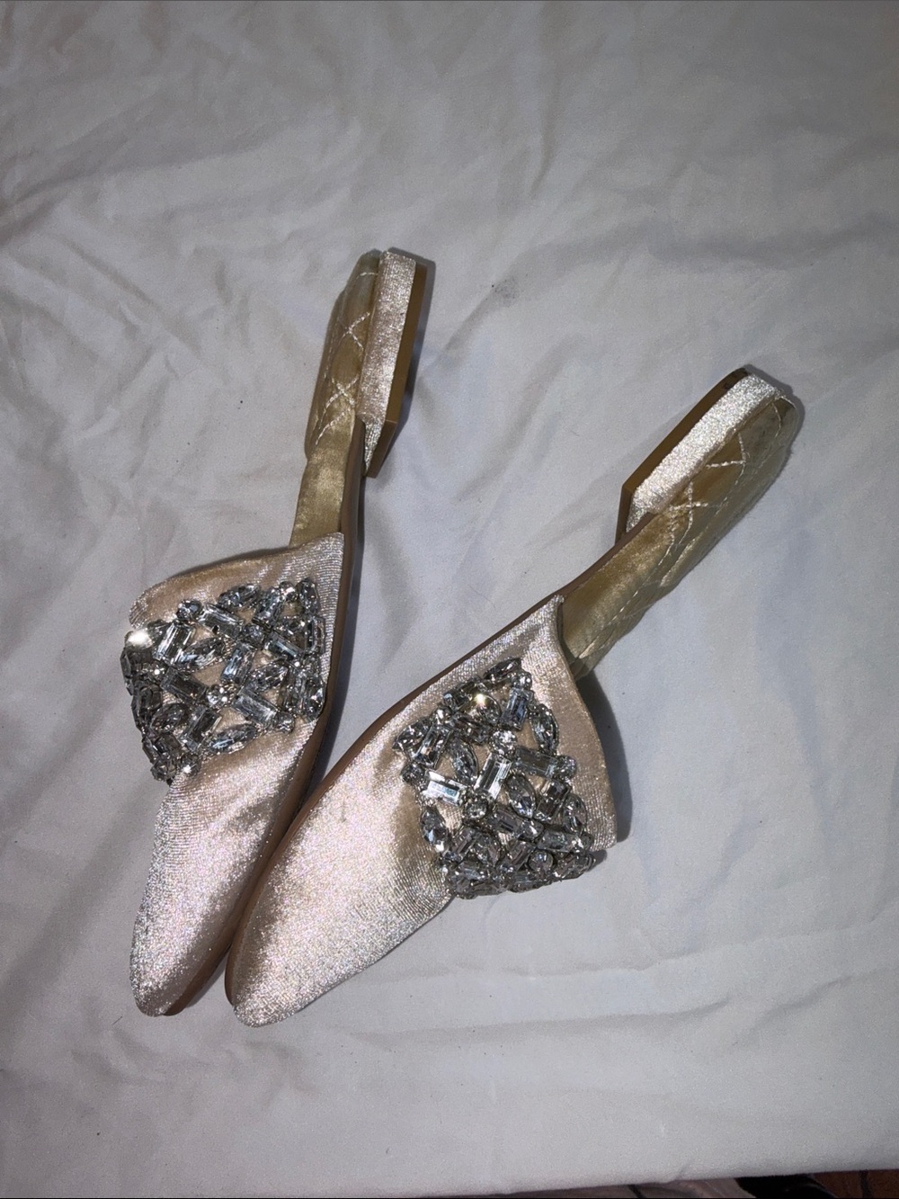 Birdies Velvet Slippers The Songbird Snow Crystal - Picture 3 of 6